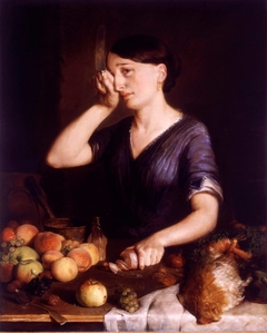 Peeling Onions by Lilly Martin Spencer