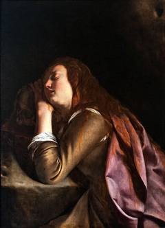 Penitent Magdalene by Artemisia Gentileschi