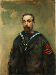 Petty Officer E Pitcher VC, 1918 by Ambrose McEvoy