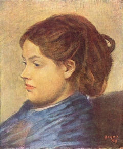 Portrait de Emma Dobigny by Edgar Degas