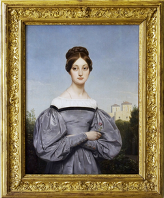 Portrait de Louise Vernet, fille de l'artiste by Horace Vernet