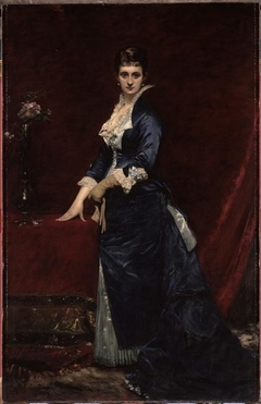 Portrait de Madame Georges Petit by Carolus-Duran