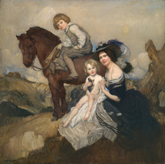 Portrait group by George Lambert