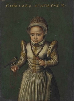 Portrait of a Child by Catharina van Hemessen