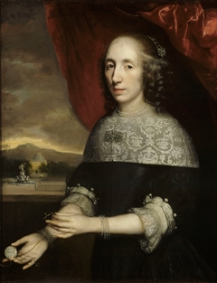 Portrait of a lady by Jacob Levecq