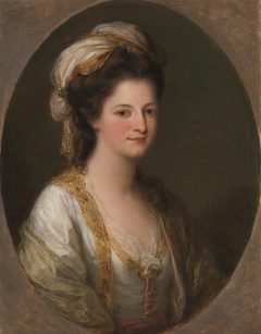 Portrait of a woman, traditionally identified as Lady Hervey by Angelica Kauffman