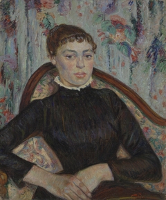 Portrait of a Young Woman by Armand Guillaumin