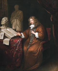 Portrait of Abraham van Lennep by Caspar Netscher