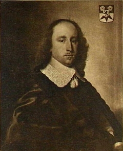 Portrait of Adriaan van Blijenburgh (1616-1682) by Cornelis Janssens van Ceulen