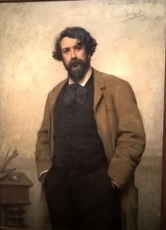 Portrait of Adrien Demont by Veloso Salgado