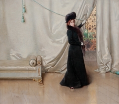 Portrait of Anna Belimbau by Vittorio Matteo Corcos