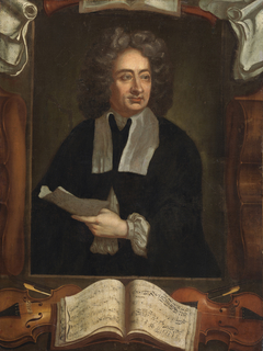 Portrait of Arcangelo Corelli (1653-1713), Composer and Violinist by Hugh Howard