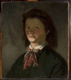 Portrait of artist’s wife by Ksawery Pillati