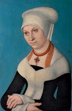 Portrait of Barbara Duchess of Saxony (1471-1539) by Anonymous