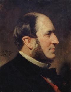 Portrait of Baron Georges-Eugène Haussmann by Adolphe Yvon