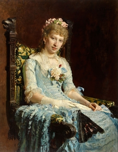 Portrait of E. D. Botkina by Ilya Repin