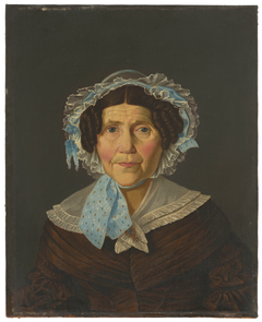 Portrait of Frau Schlömer by an unknown artist