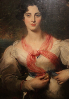 Portrait of Harriott West (Later Mrs. William Woodgate) by Thomas Lawrence