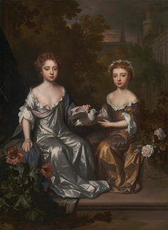 Portrait of Henrietta and Mary Hyde by Willem Wissing