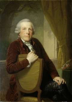 Portrait of Johannes Lublink II, Philosopher, Writer and Statesman by Johann Friedrich August Tischbein