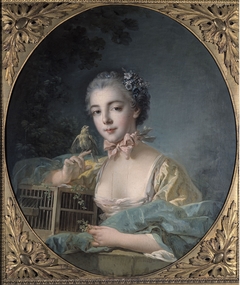 Portrait of madame Badouin, the artist's daughter by François Boucher