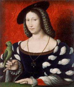 Portrait of Marguerite d'Angoulême (1492-1549) by Jean Clouet