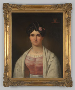 Portrait of Maria Josephina Claus (1809-1841) by Unknown Artist