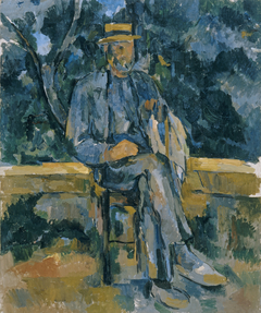 Portrait of Peasant by Paul Cézanne