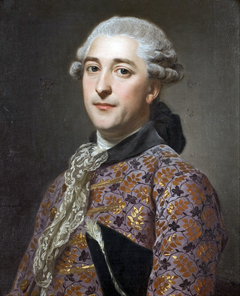 Portrait of Prince Vladimir Golitsyn Borisovtj by Alexander Roslin