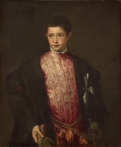 Portrait of Ranuccio Farnese by Titian