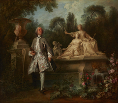 Portrait of the Actor Grandval by Nicolas Lancret