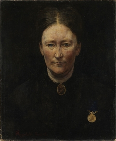 Portrait of the Actress Laura Gundersen by Hans Heyerdahl