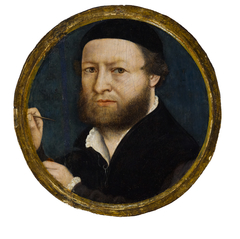 Portrait of the Artist by Hans Holbein