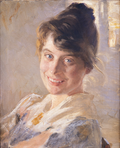 Portrait of the Artist’sWife Marie by Peder Severin Krøyer