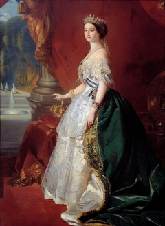 Portrait of the Empress Eugénie (1826-1920) by Teofil Kwiatkowski