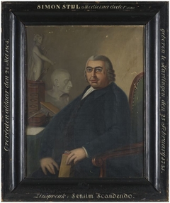 Portret van dokter Simon Stijl by Hendricus Johan Antonius Baur