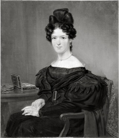 Portret van Susanna Jacoba Martens (1799-1860), echtgenote van Jacob Cobstantijn Martens van Sevenhoven by Anonymous