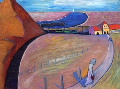 Prerow Station by Marianne von Werefkin