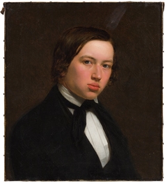 Presumed Self-Portrait by Ludvig August Smith