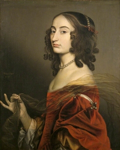 Princess Louise Hollandine, Princess Palatine, Abbess of Maubuisson, Pontoise (1622–1709) by Gerard van Honthorst