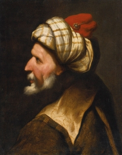 Profile of a Barbary Pirate, Traditionally Identified as Barbarossa by Pietro della Vecchia