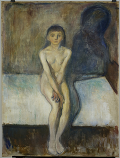 Puberty by Edvard Munch