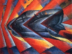 Racing car by Luigi Russolo