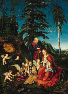 Rest on the Flight to Egypt by Lucas Cranach the Elder