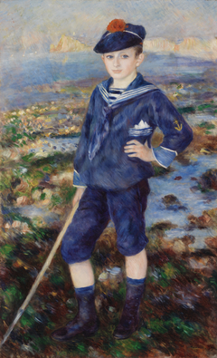 Sailor Boy (Portrait of Robert Nunès) by Auguste Renoir