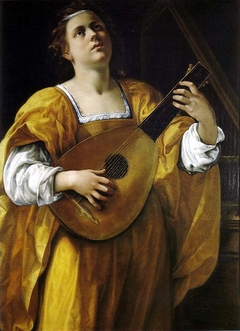 Saint Cecilia by Artemisia Gentileschi