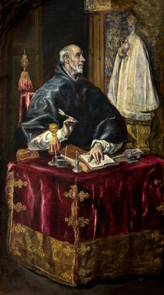 Saint Ildefonso by El Greco