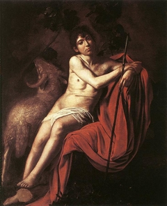 Saint John the Baptist by Caravaggio