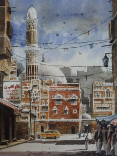 Sana'a City by Mazher Nizar