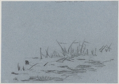 Schets van een landschap by Jozef Israëls